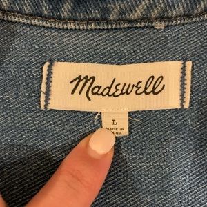 Madewell Lightwash Denim Jacket